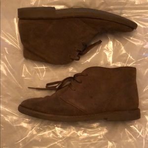 Lands’ End suede dress shoes